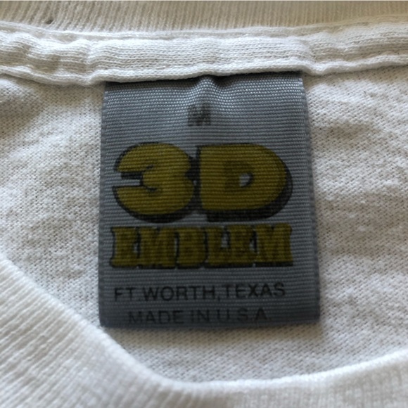 Vintage Harley Davidson Daytona Beach Bike Week Cropped T Shirt 3D Emblem - Picture 4 of 7